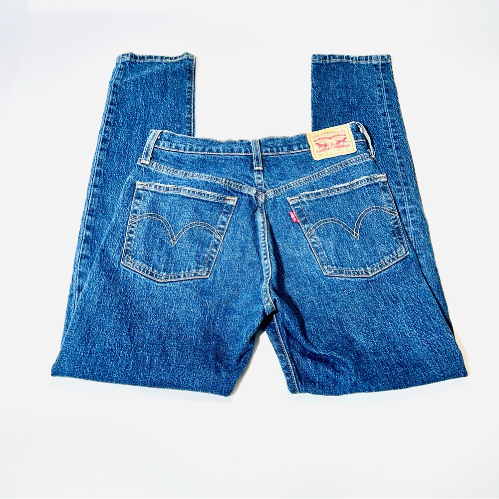 Levi’s jeans 501 Buttonfly skinny jeans high rise distressed women size 26